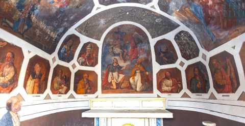 Ruvo, la Santissima Trinit: quella chiesetta che cela un'avvolgente serie di tempere murarie  